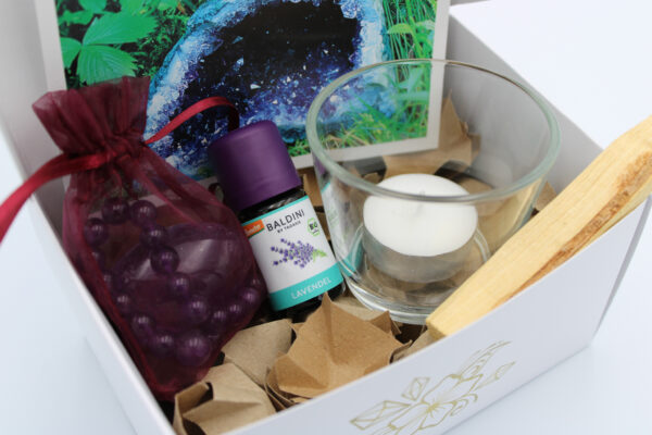 Mindfulness box Amethyst content
