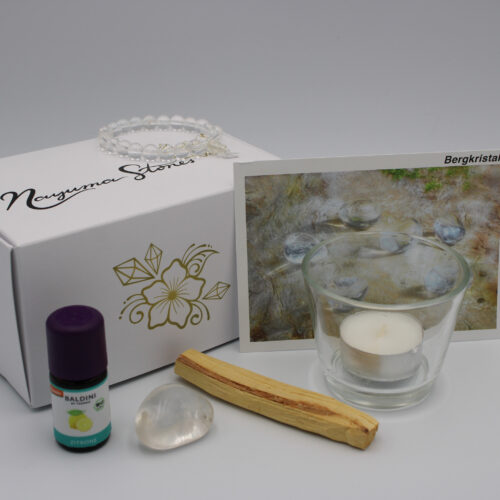 Rock Crystal Mindfulness Box