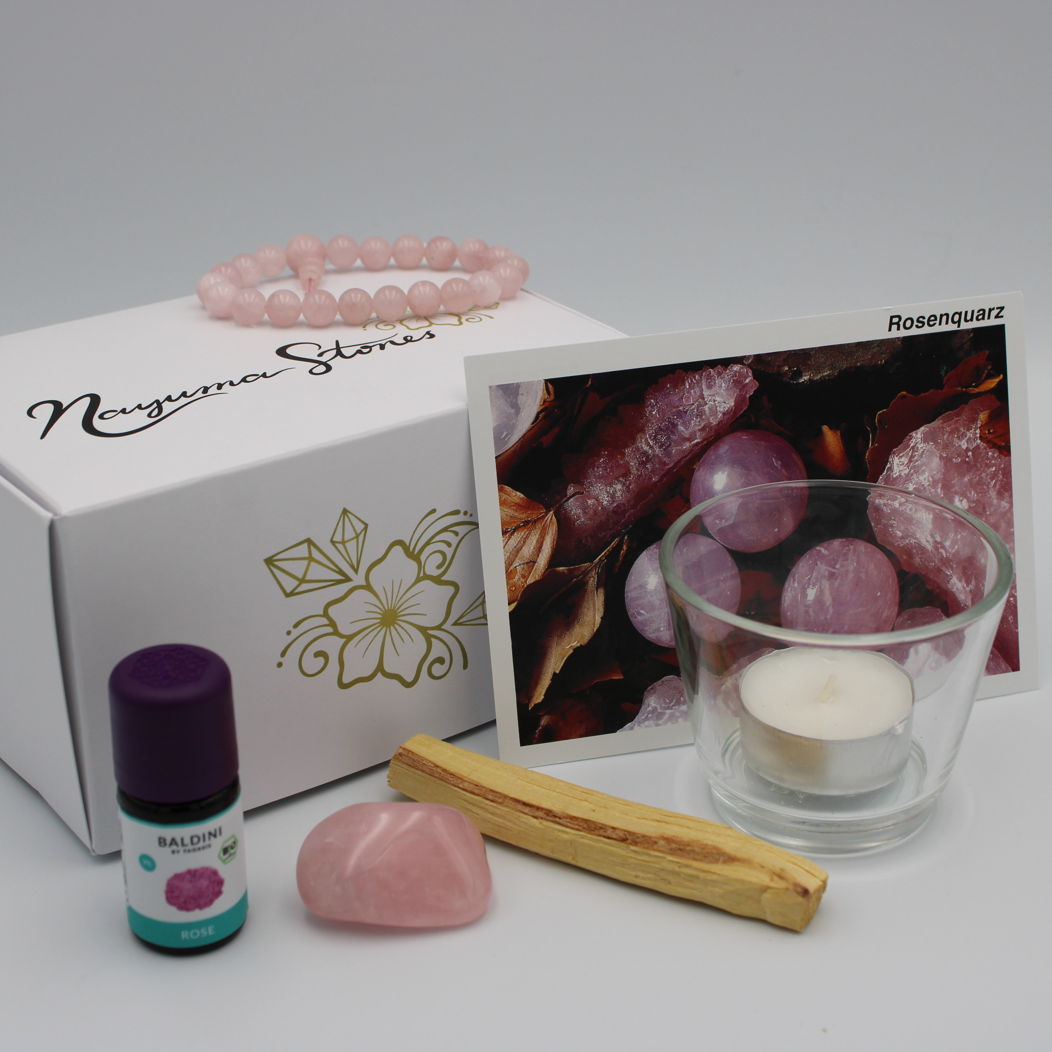 Achtsamkeitsbox Rosenquarz