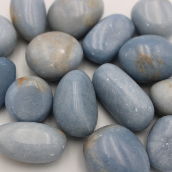 Angelite Tumbled Stones Bundle