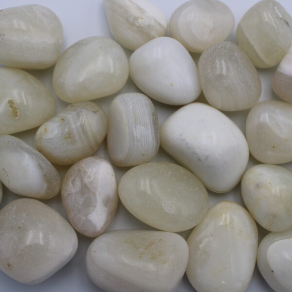 White Agate - Tumbled Stones - Bundle