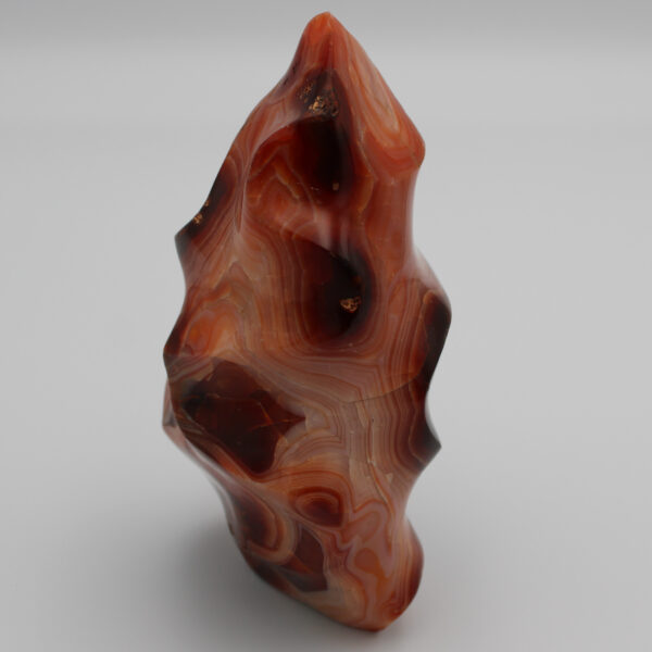 Karneol Freeform Flamme Details 2
