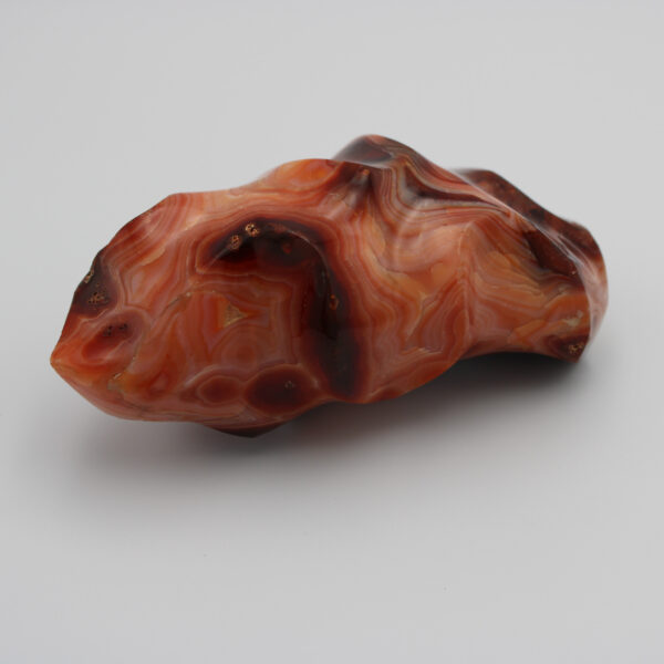 Karneol Freeform Flamme seitlich