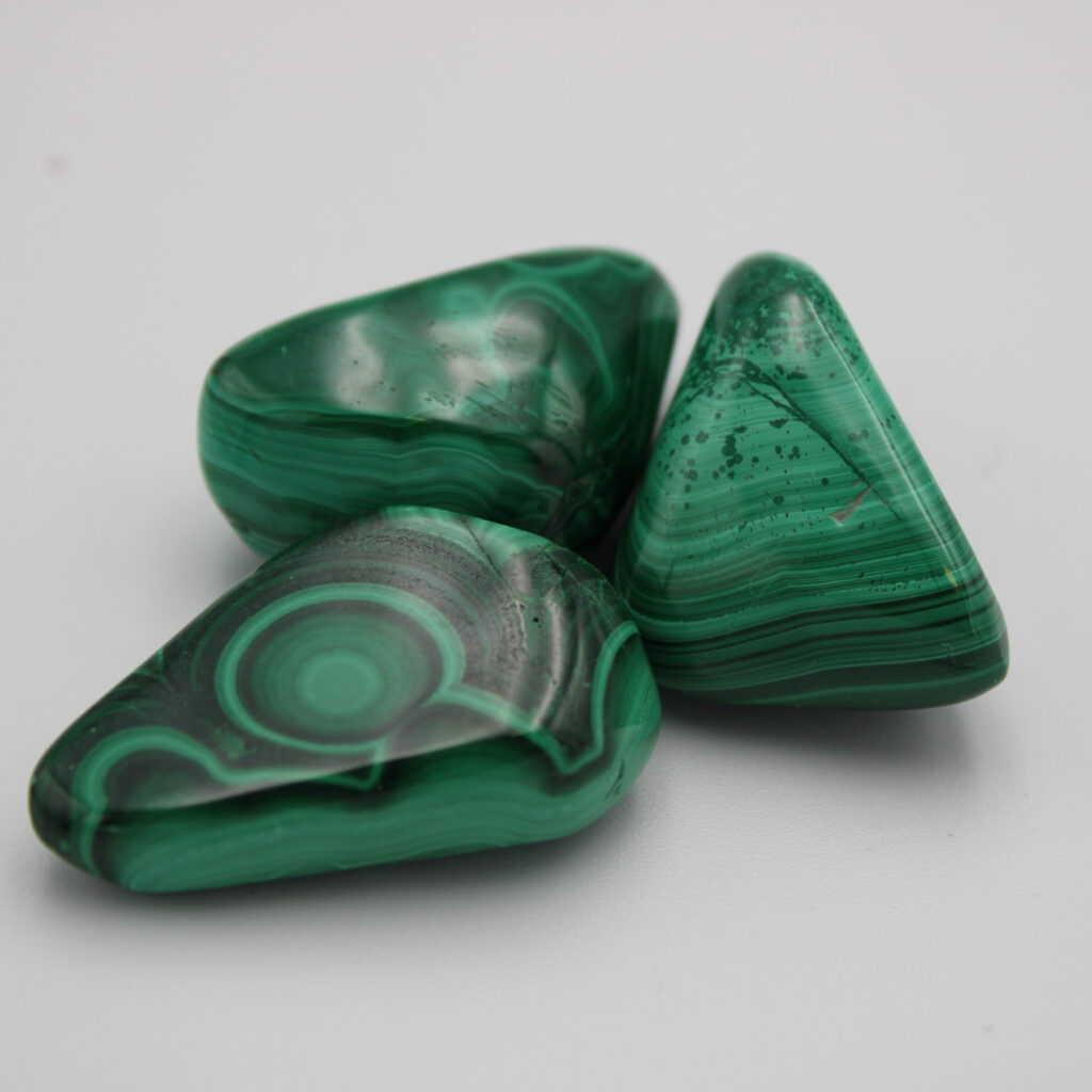 Malachit Trommelsteine