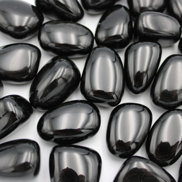 Black Obsidian Tumbled Stones Bundle