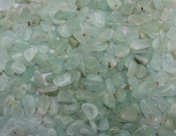 Prehnite Nuggets in a Glass Vial - Image 2
