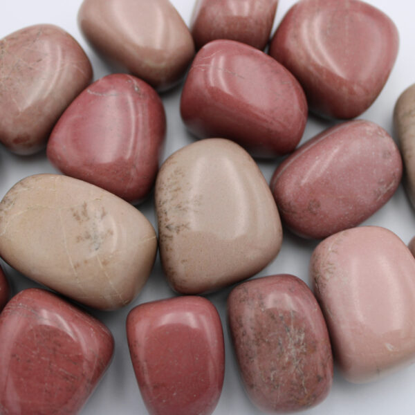 Rhodonit Trommelsteine Bundle