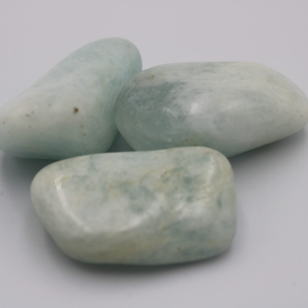 Aquamarin Trommelsteine