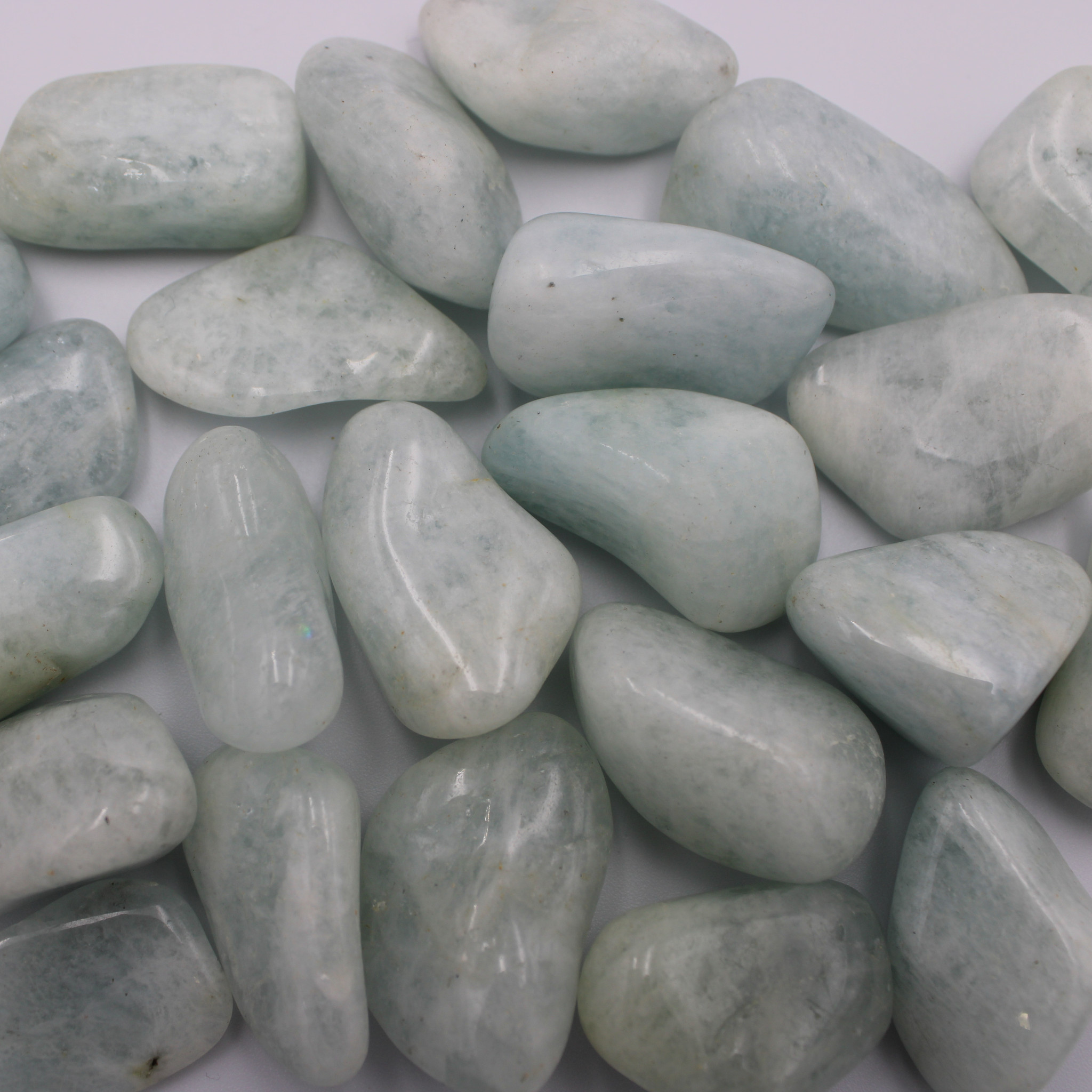 Aquamarine Tumbled Stones Bundle