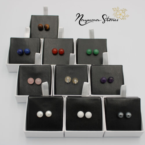 Gemstone Earrings 925 Silver