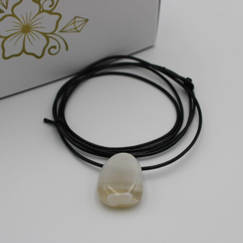 Necklace-Agate - Necklace