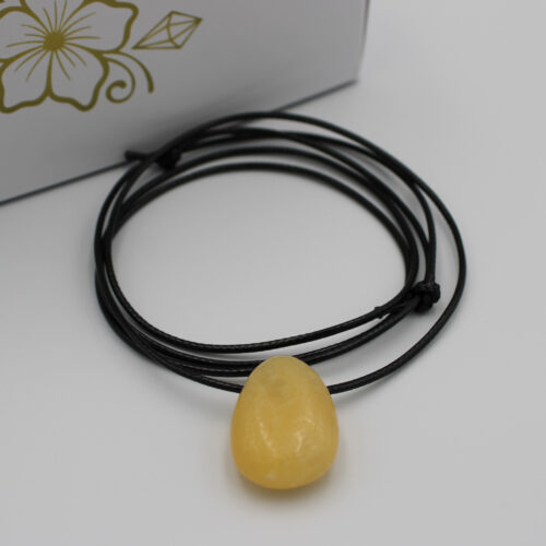 Orange Calcite Necklace