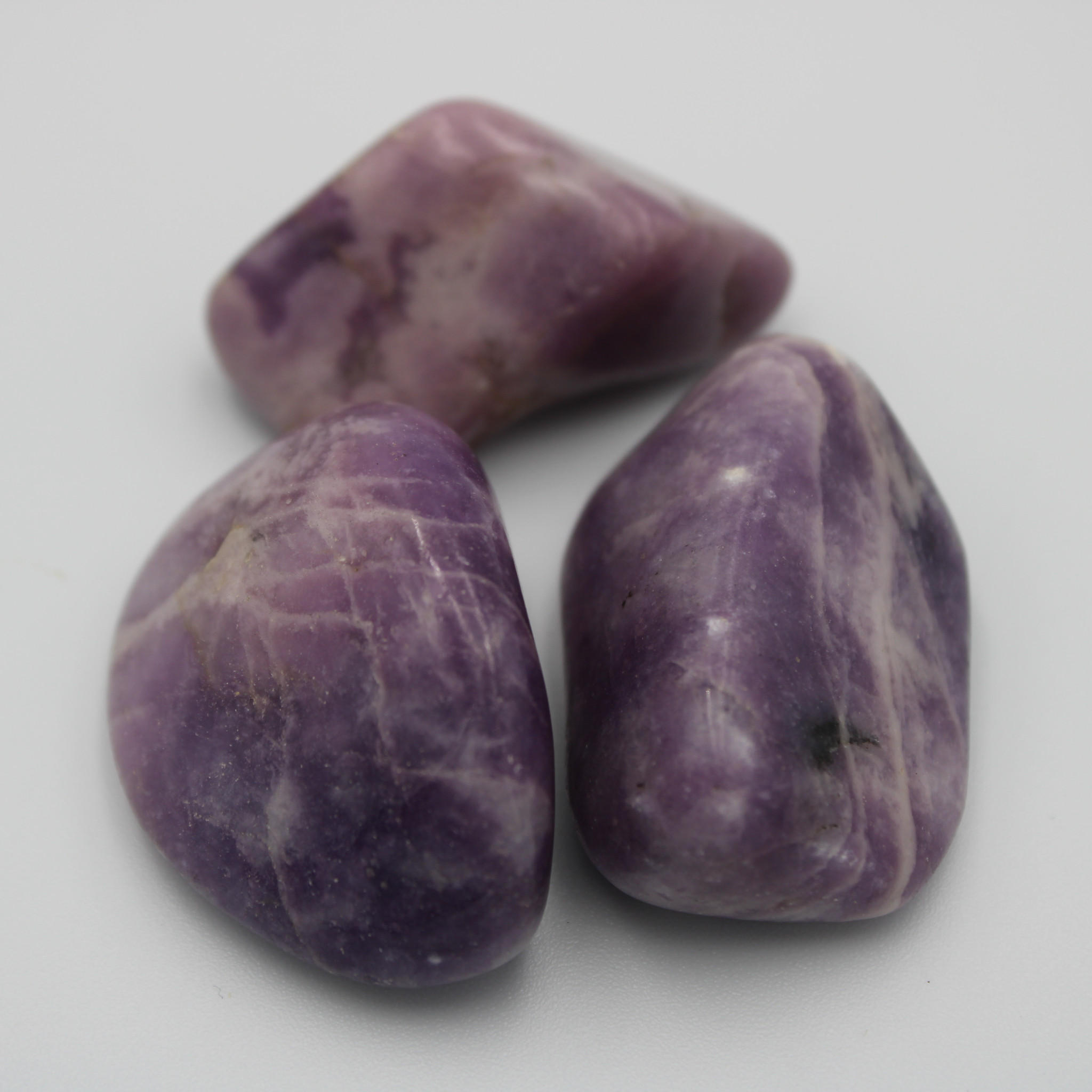 Lepidolith Trommelsteine