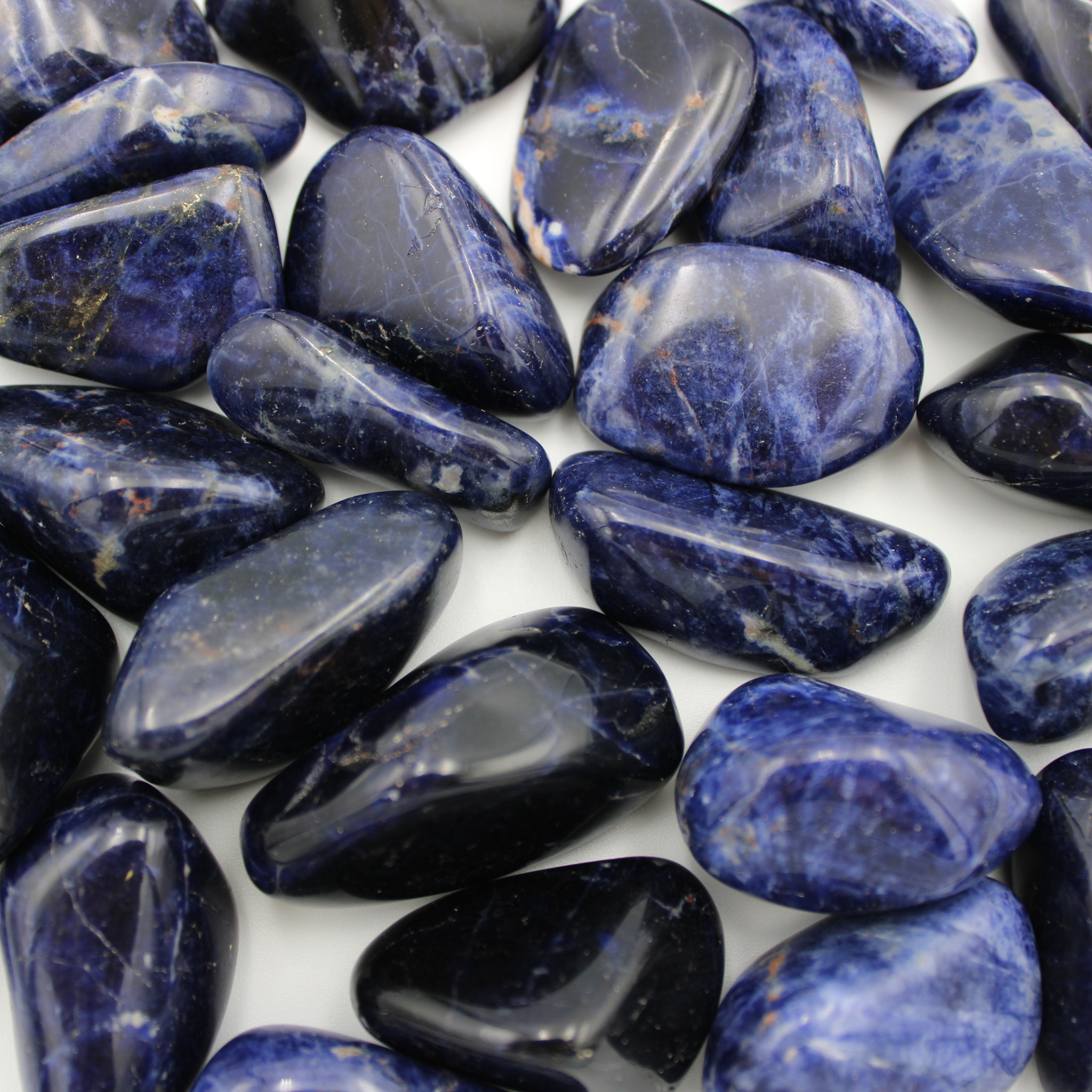 Sodalite Tumbled Stones Bundle