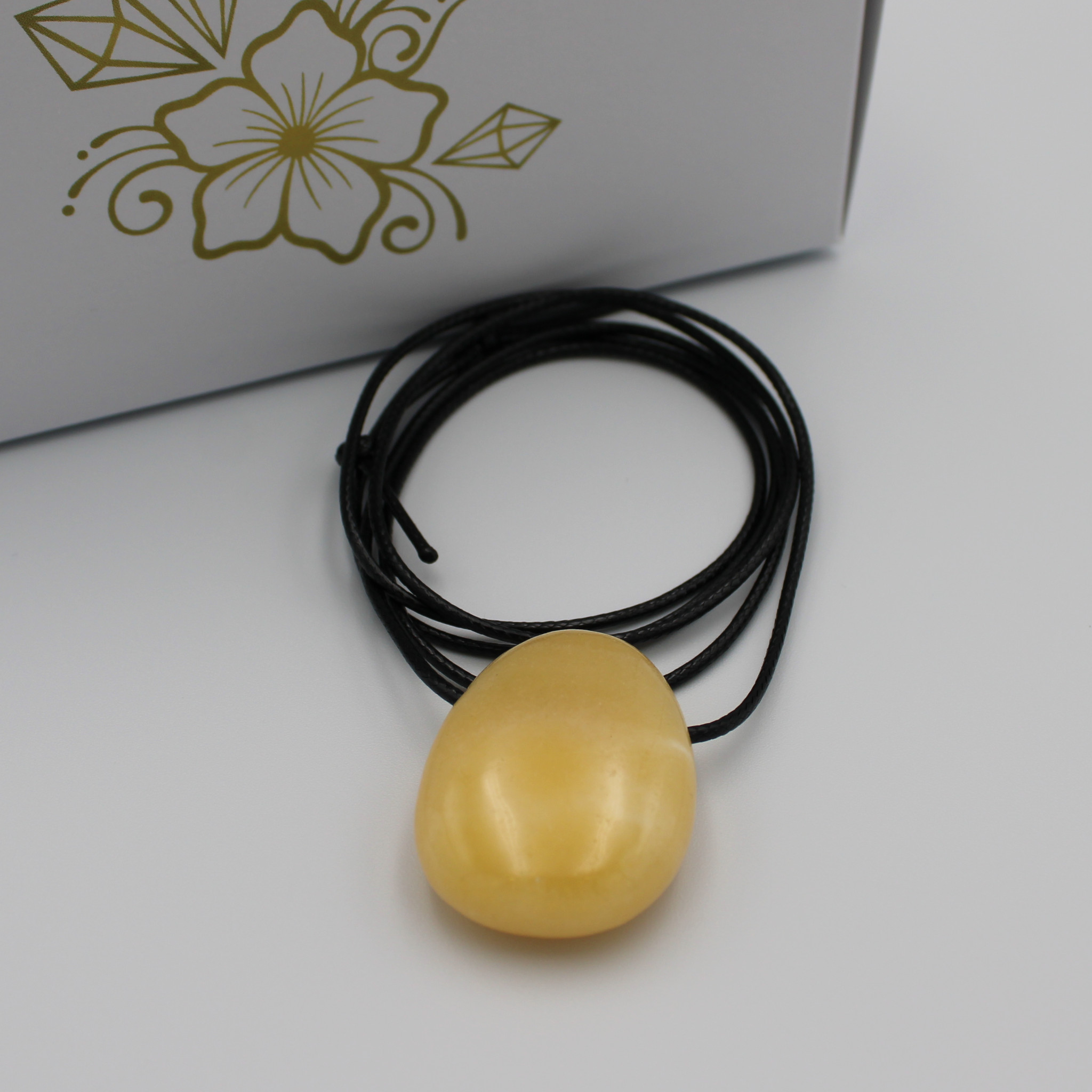 Necklace-Orange-Calcite-M