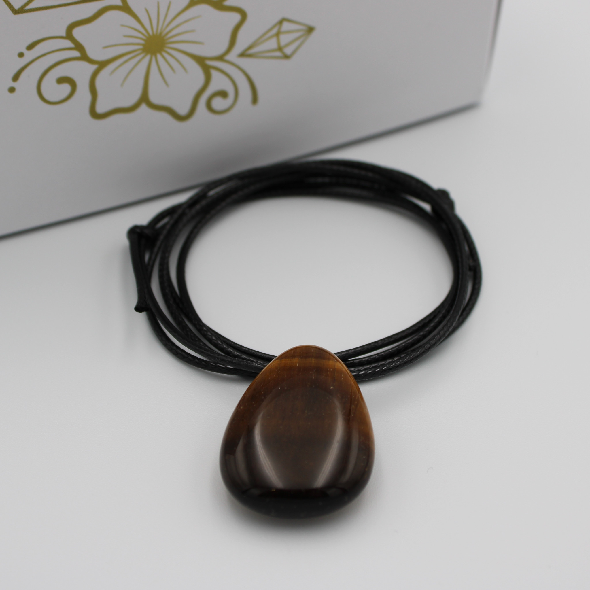 Necklace - Tiger Eye - M