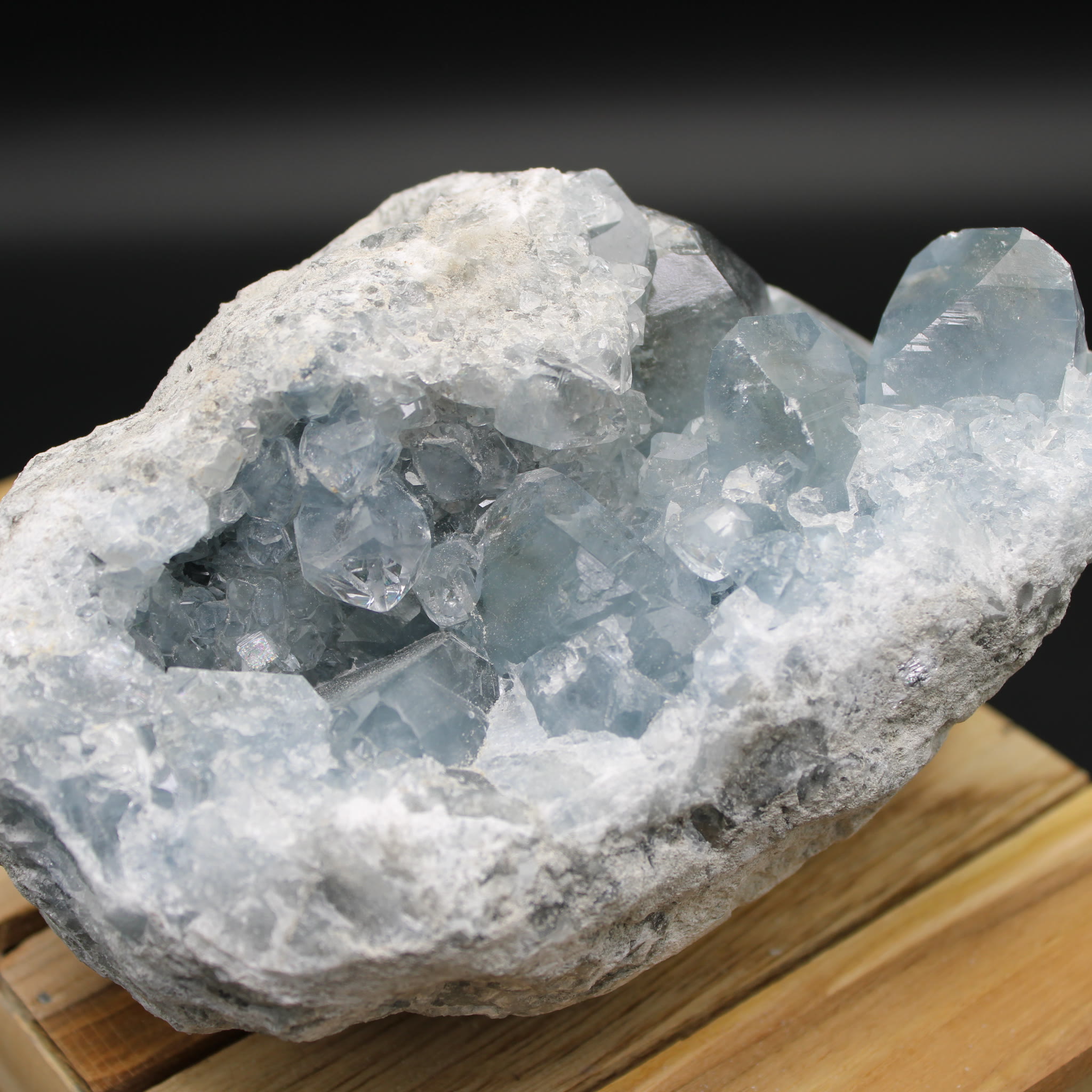 Coelestin Geode 1969 g Unikat
