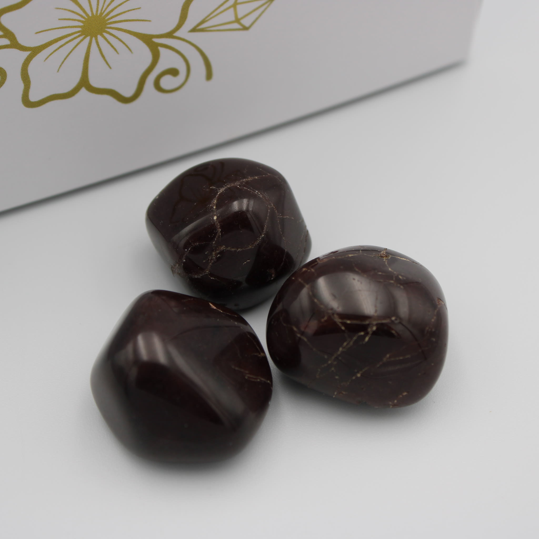 Granat Trommelsteine