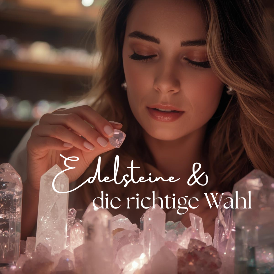 Welcher Edelstein passt zu mir? – Ein intuitiver Leitfaden für deinen Weg