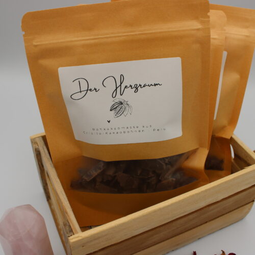 Rohkakaomasse aus Criollo-Kakaobohnen Bio Peru