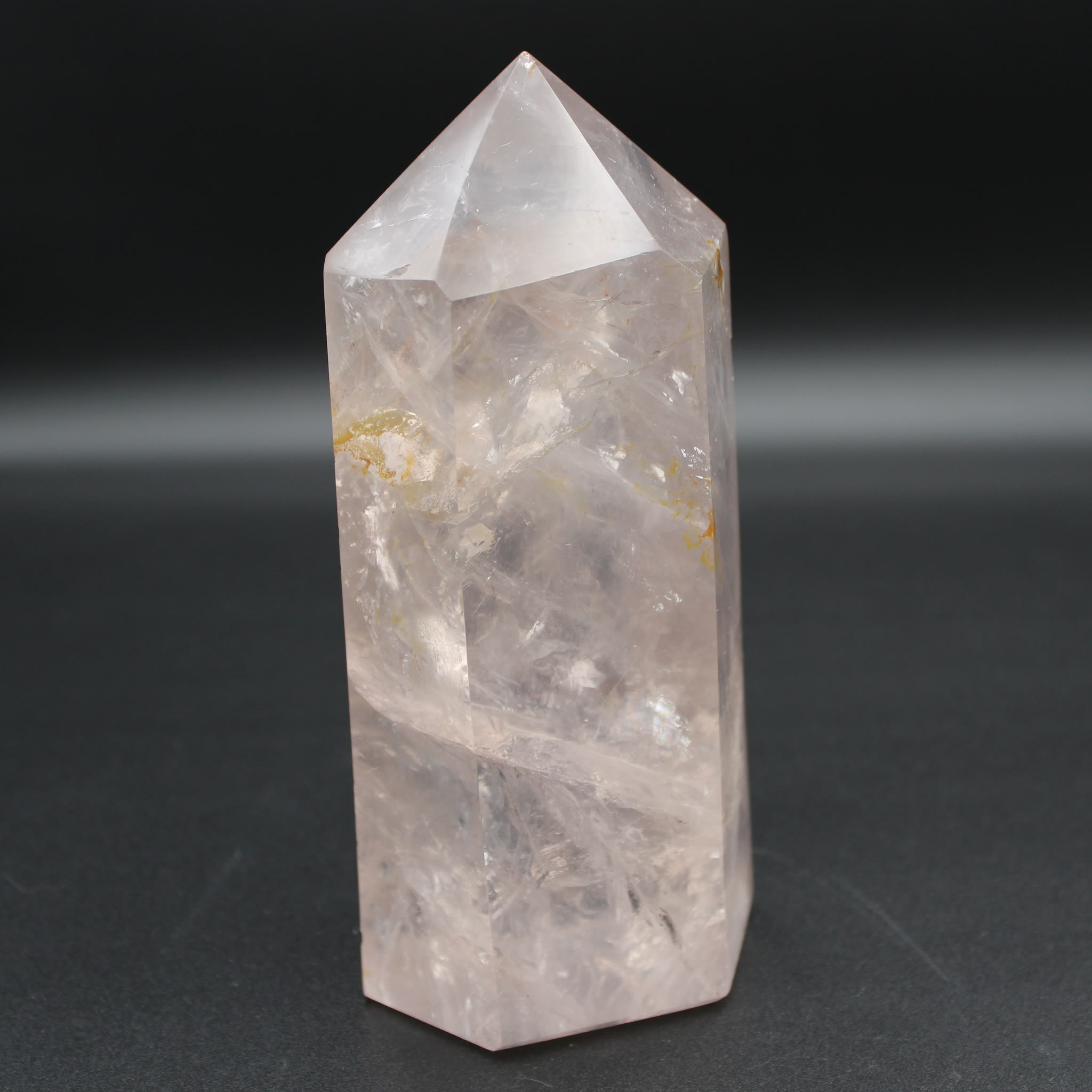 Rauchquarz Obelisk 1314g back