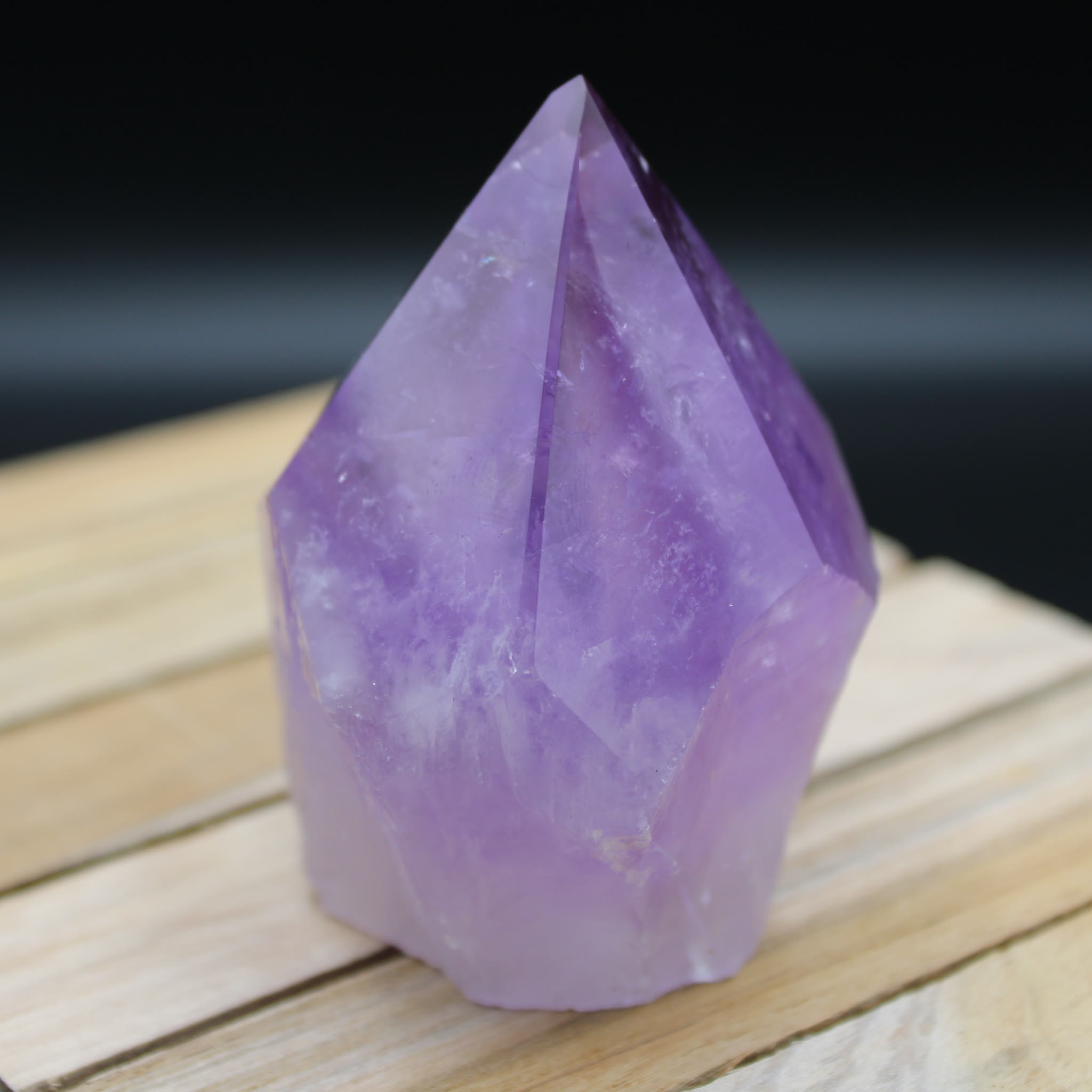 Amethyst Spitze 273g side