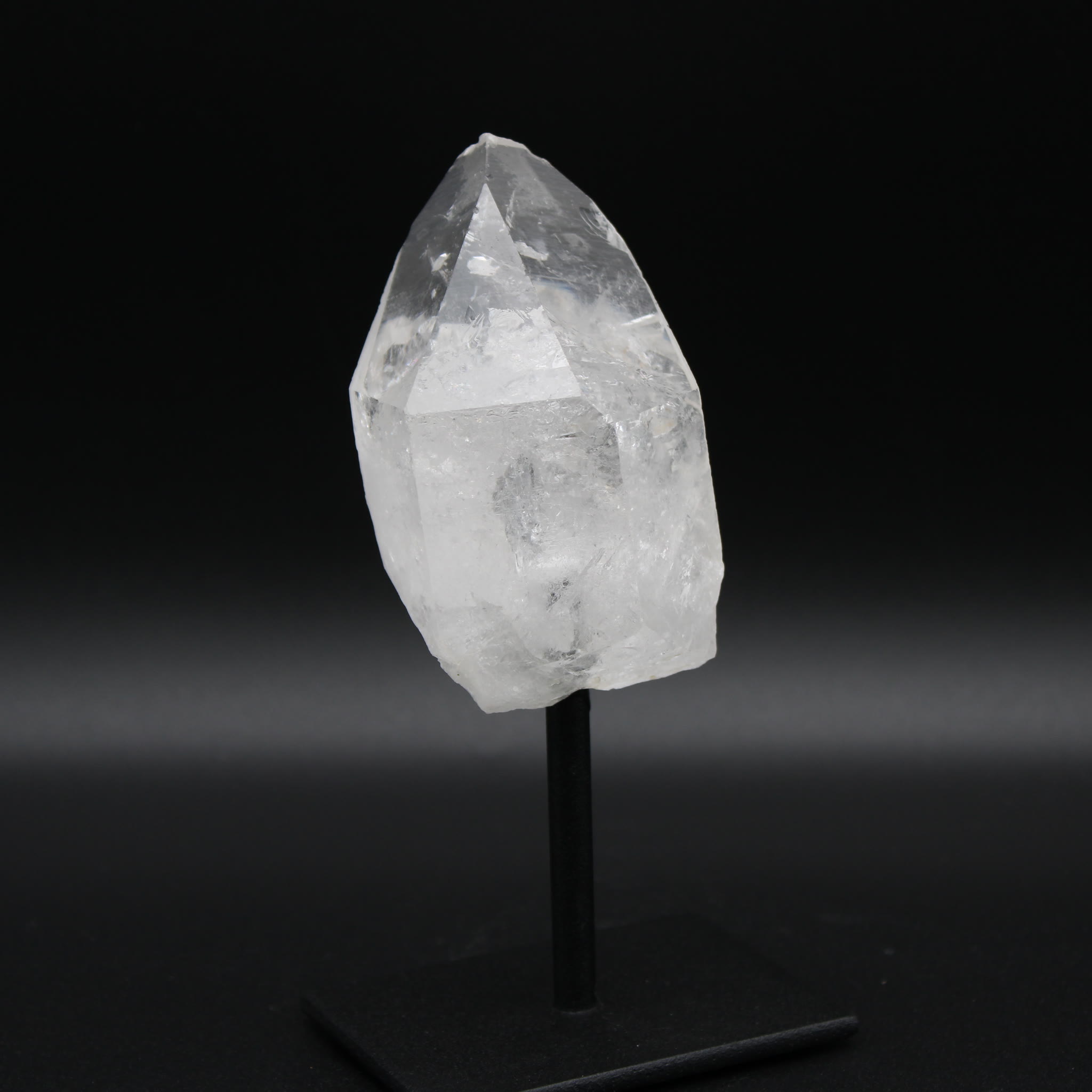 Bergkristall auf Metallständer 325g