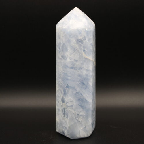 Blauer Calcit Obelisk 980g