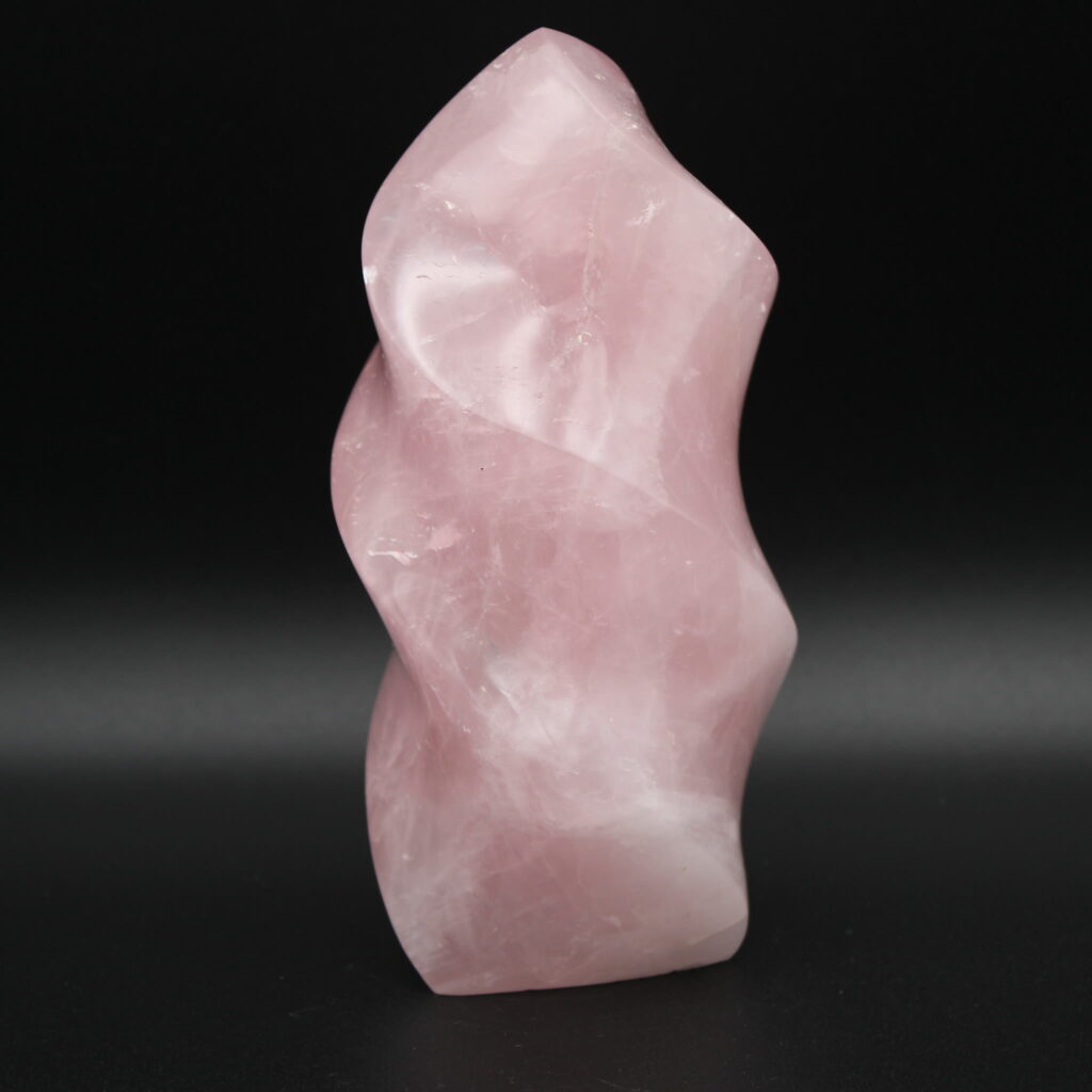 Rosenquarz Freeform Flame 897g
