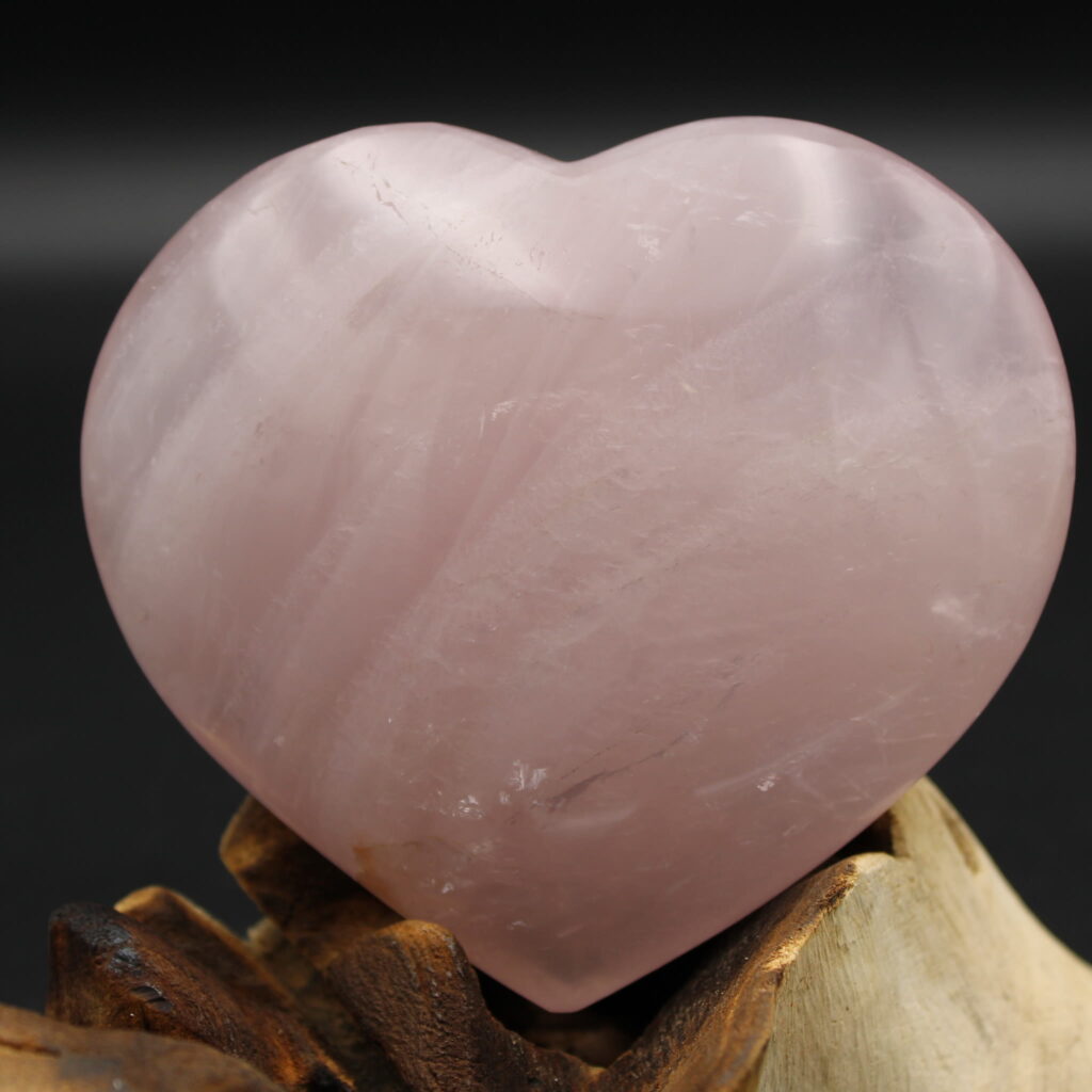 Rosenquarz Herz 555g