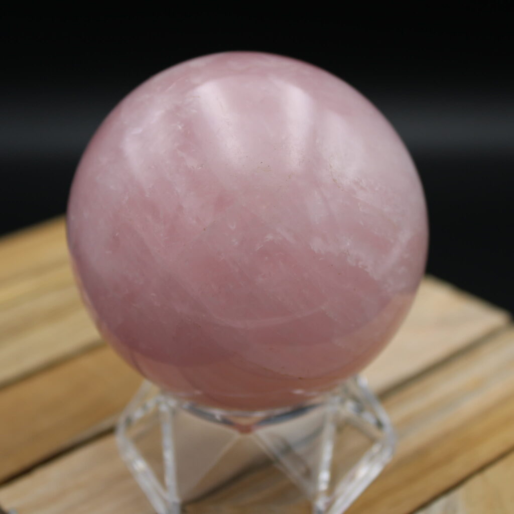 Rosenquarz Kugel Sphere 433g