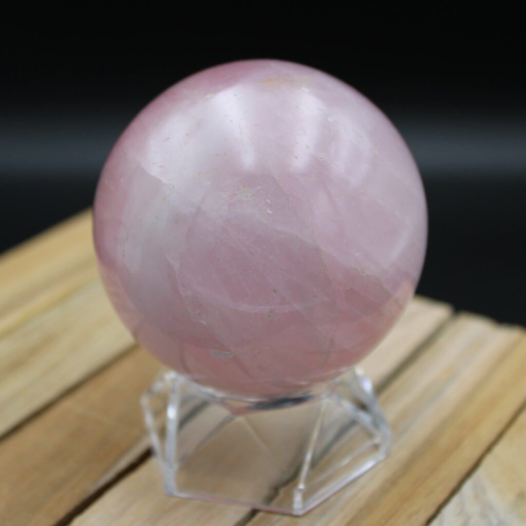 Rosenquarz Kugel Sphere 447g