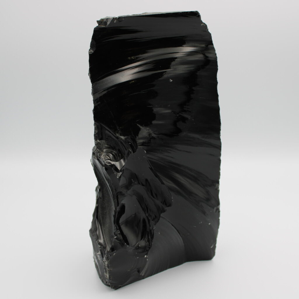 Schwarzer Obsidian roh 2850g