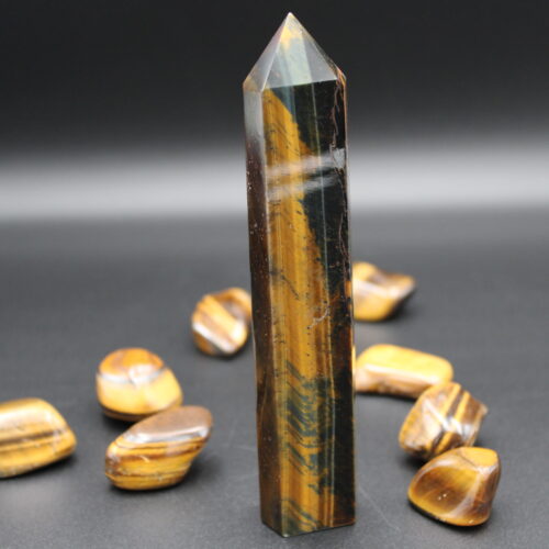 Tigerauge Obelisk 222g