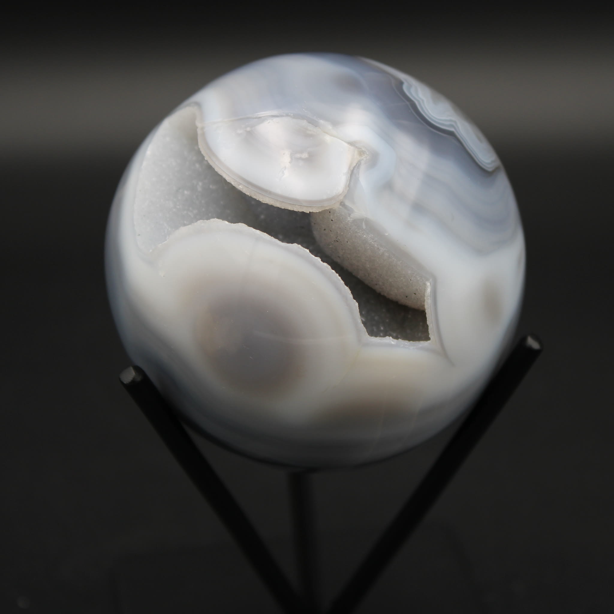 Achat Kugel Sphere 579g front