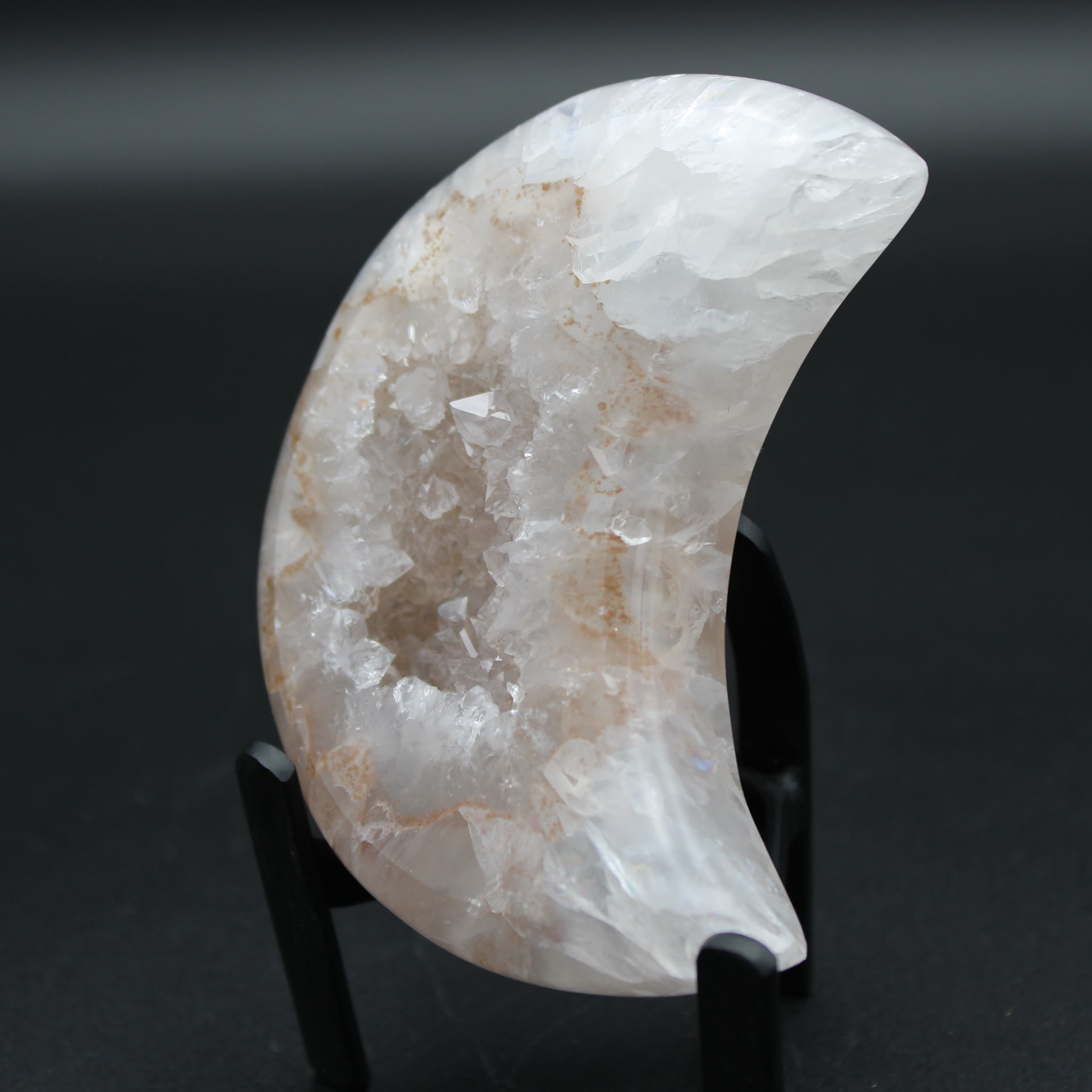 Das Tor ins Innere · Achat Mond · 335 g · Unikat – Bild 3