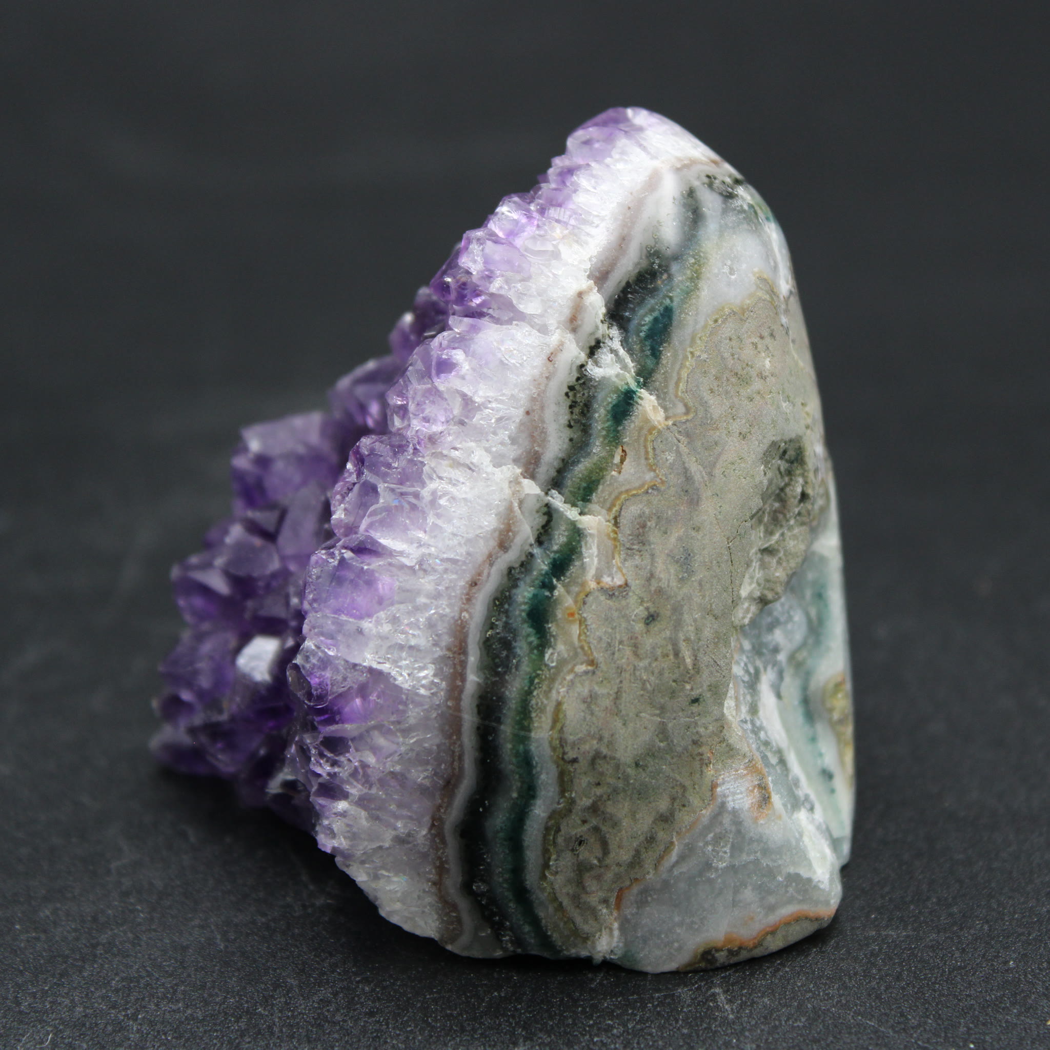 Amethyst Geode 205g back