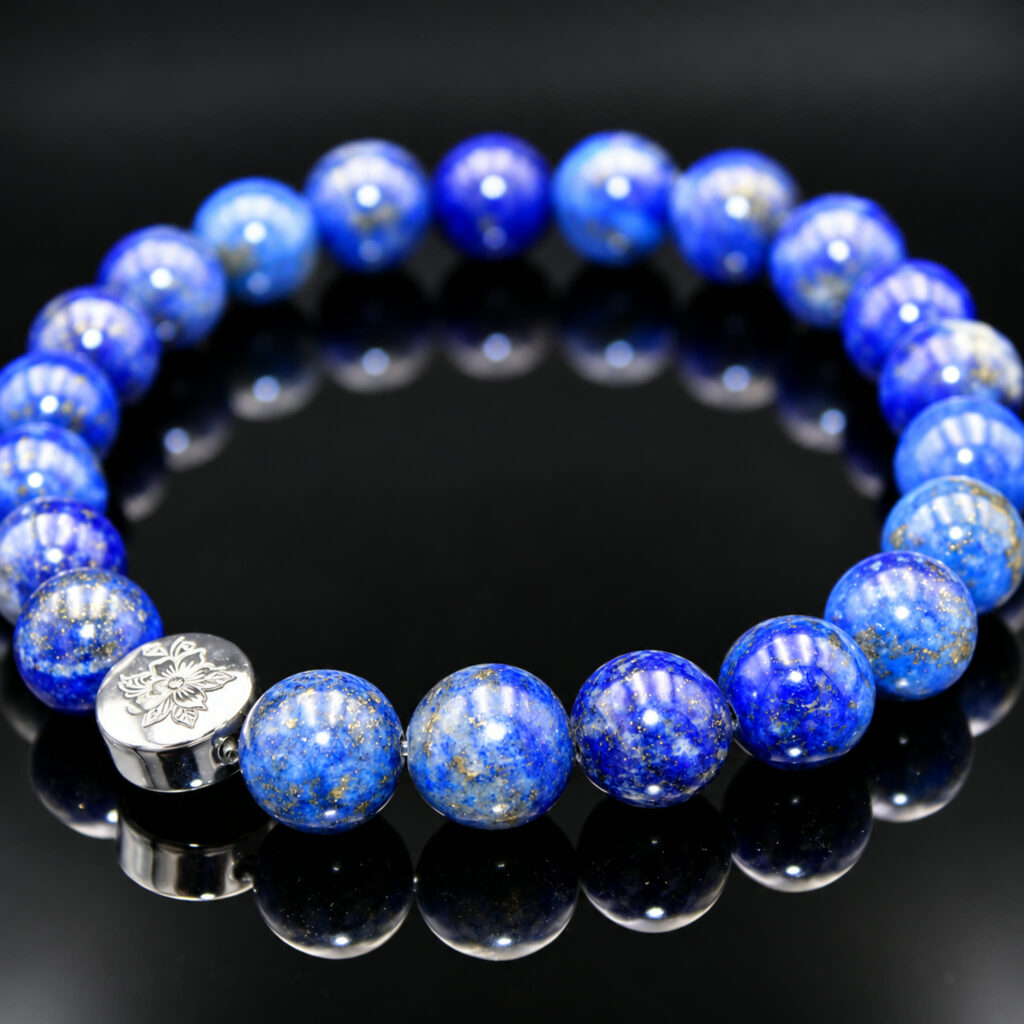 Armband Lapislazuli 8 mm Perlen