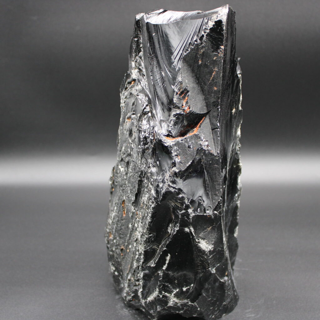 Obsidian Rohstein 4456 kg Unikat