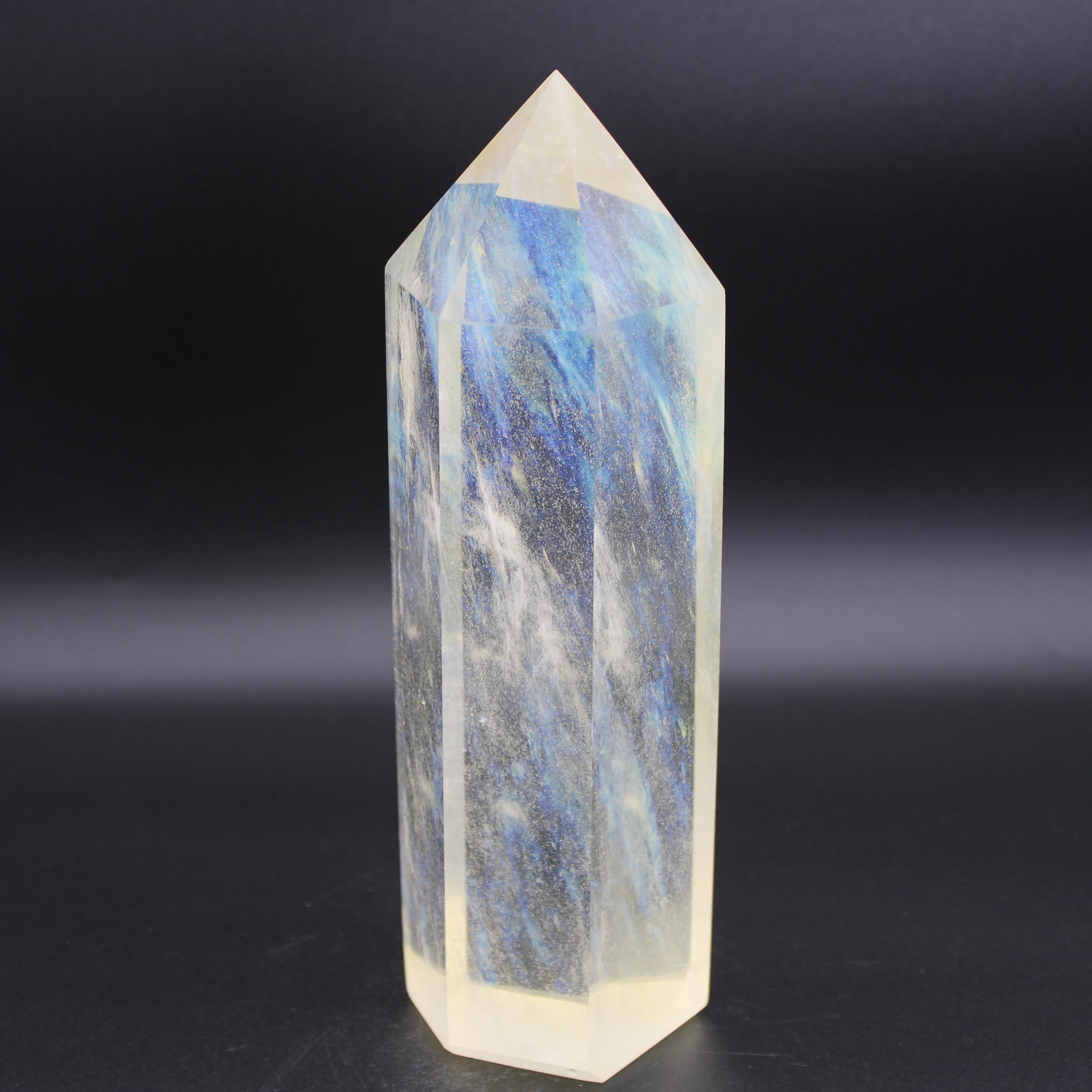 Bergkristall Obelisk 1371 g Unikat