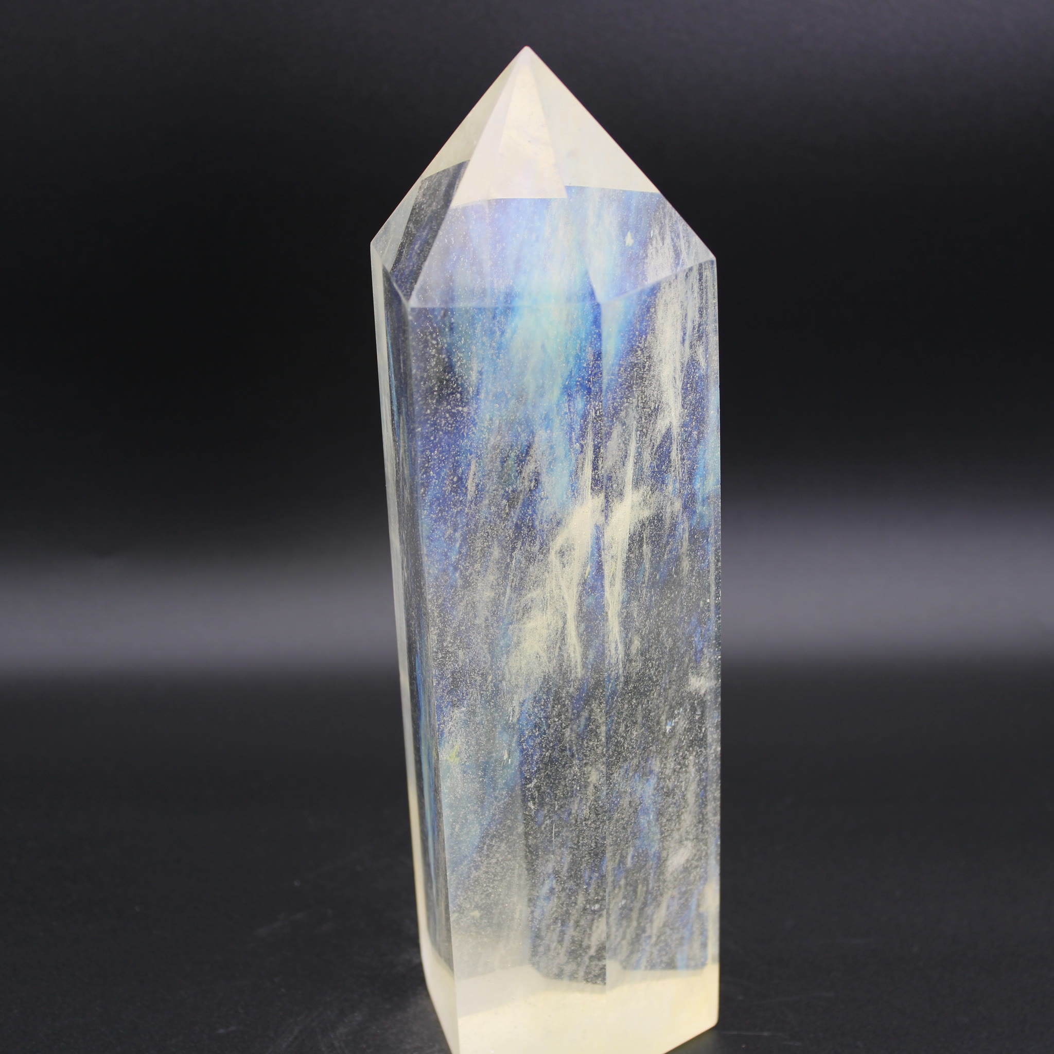 Bergkristall Obelisk 1371 g Unikat